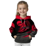 personalized-cincinnati-bearcats-football-burst-red-gray-hoodie-best-selling.webp