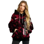 personalized-cincinnati-bearcats-pixel-grid-red-black-hoodie-best-selling.webp