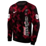 personalized-cincinnati-bearcats-pixel-grid-red-black-hoodie-best-selling.webp