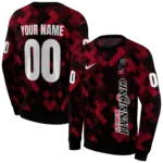 personalized-cincinnati-bearcats-pixel-grid-red-black-hoodie-best-selling.webp