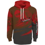 personalized-cornell-big-red-football-burst-red-gray-hoodie-best-selling.webp