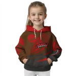 personalized-cornell-big-red-football-burst-red-gray-hoodie-best-selling.webp