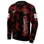 personalized-cornell-big-red-pixel-grid-red-black-hoodie-best-selling.webp