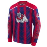 personalized-fresno-state-bulldogs-chevron-motion-red-hoodie-best-selling.webp