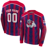 personalized-fresno-state-bulldogs-chevron-motion-red-hoodie-best-selling.webp
