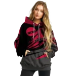 personalized-georgia-bulldogs-football-burst-red-gray-hoodie-best-selling.webp