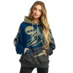 personalized-georgia-tech-yellow-jackets-football-burst-gold-gray-hoodie-best-selling.webp