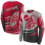 personalized-houston-cougars-football-burst-red-gray-hoodie-best-selling.webp
