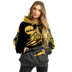 personalized-kennesaw-state-owls-football-burst-gold-gray-hoodie-best-selling.webp