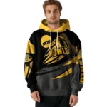 personalized-kennesaw-state-owls-football-burst-gold-gray-hoodie-best-selling.webp