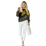 personalized-kennesaw-state-owls-football-burst-gold-gray-hoodie-best-selling.webp