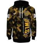 personalized-kennesaw-state-owls-pixel-grid-gold-black-hoodie-best-selling.webp