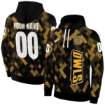 personalized-kennesaw-state-owls-pixel-grid-gold-black-hoodie-best-selling.webp