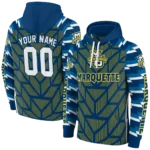 personalized-marquette-golden-eagles-arrow-stripes-blue-hoodie-best-selling.webp