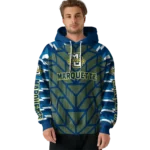 personalized-marquette-golden-eagles-arrow-stripes-blue-hoodie-best-selling.webp