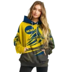 personalized-marquette-golden-eagles-football-burst-blue-gray-hoodie-best-selling.webp