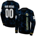 personalized-marquette-golden-eagles-pixel-grid-blue-black-hoodie-best-selling.webp