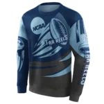 personalized-north-carolina-tar-heels-football-burst-light-blue-gray-hoodie-best-selling.webp