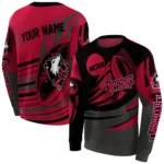 personalized-northern-illinois-huskies-football-burst-red-gray-hoodie-best-selling.webp
