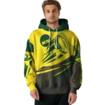 personalized-oregon-ducks-football-burst-green-gray-hoodie-best-selling.webp