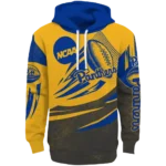 personalized-pittsburgh-panthers-football-burst-royal-blue-gray-hoodie-best-selling.webp