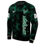 personalized-south-florida-bulls-pixel-grid-green-black-hoodie-best-selling.webp
