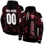 personalized-temple-owls-pixel-grid-red-black-hoodie-best-selling.webp
