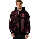 personalized-temple-owls-pixel-grid-red-black-hoodie-best-selling.webp