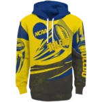 personalized-toledo-rockets-football-burst-blue-gray-hoodie-best-selling.webp