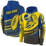 personalized-toledo-rockets-football-burst-blue-gray-hoodie-best-selling.webp