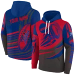 personalized-tulsa-golden-hurricane-football-burst-blue-gray-hoodie-best-selling.webp