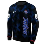 personalized-tulsa-golden-hurricane-pixel-grid-blue-black-hoodie-best-selling.webp