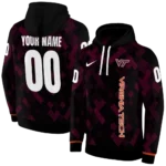 personalized-virginia-tech-hokies-pixel-grid-maroon-black-hoodie-best-selling.webp