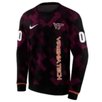 personalized-virginia-tech-hokies-pixel-grid-maroon-black-hoodie-best-selling.webp