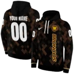 personalized-western-michigan-broncos-pixel-grid-brown-black-hoodie-best-selling.webp