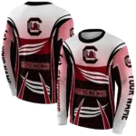 south-carolina-gamecocks-armor-streaks-garnet-black-hoodie-best-selling.webp