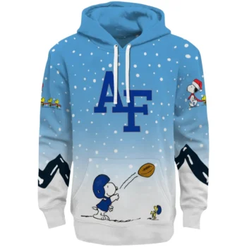 Air Force Falcons Hoodie - Winter Snoopy