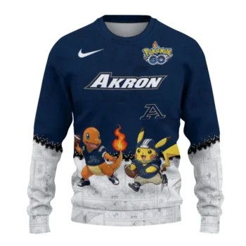 Akron Zips Sweater - Pokemon