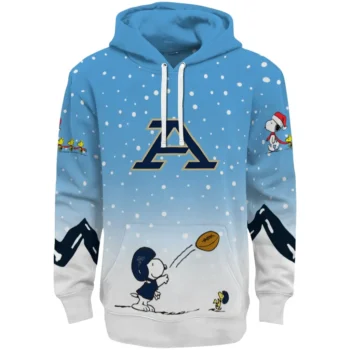 Akron Zips Hoodie - Winter Snoopy