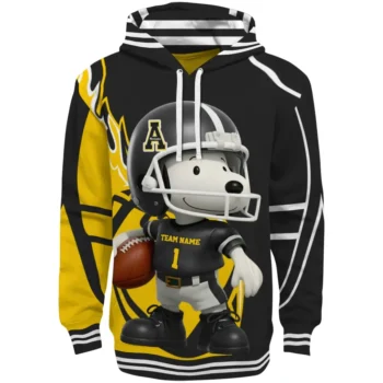 Appalachian State Mountaineers Hoodie - Football Snoopy