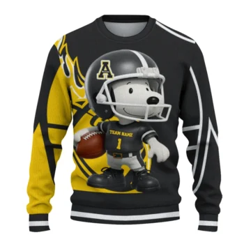Appalachian State Mountaineers Sweater - Helmet Snoopy