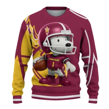 Arizona State Sun Devils Sweater - Helmet Snoopy