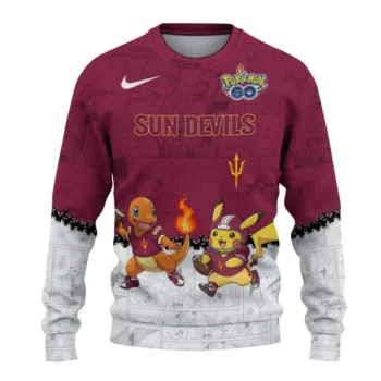 Arizona State Sun Devils Sweater - Pokemon