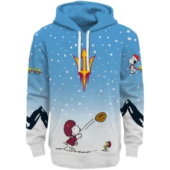 Arizona State Sun Devils Hoodie - Winter Snoopy