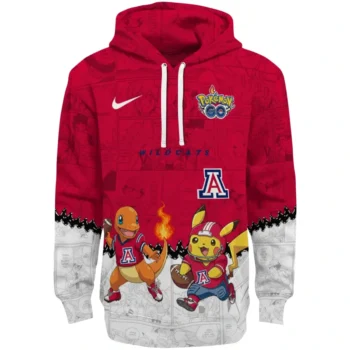 Arizona Wildcats Hoodie - Pokemon