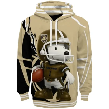 Army Black Knights Hoodie - Football Snoopy
