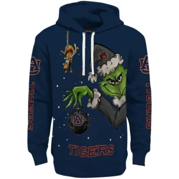 Auburn Tigers Hoodie - Chirstmas Grinch