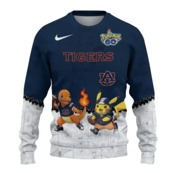 Auburn Tigers Sweater - Pokemon