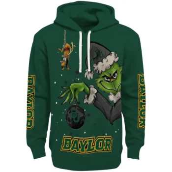 Baylor Bears Hoodie - Chirstmas Grinch