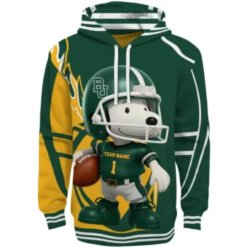 Baylor Bears Hoodie - Football Snoopy